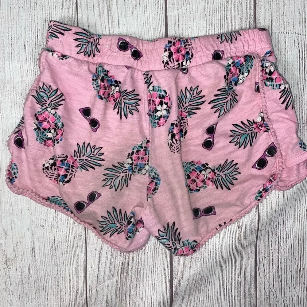 Justice 3 bundle shorts sz 7/8 girls
